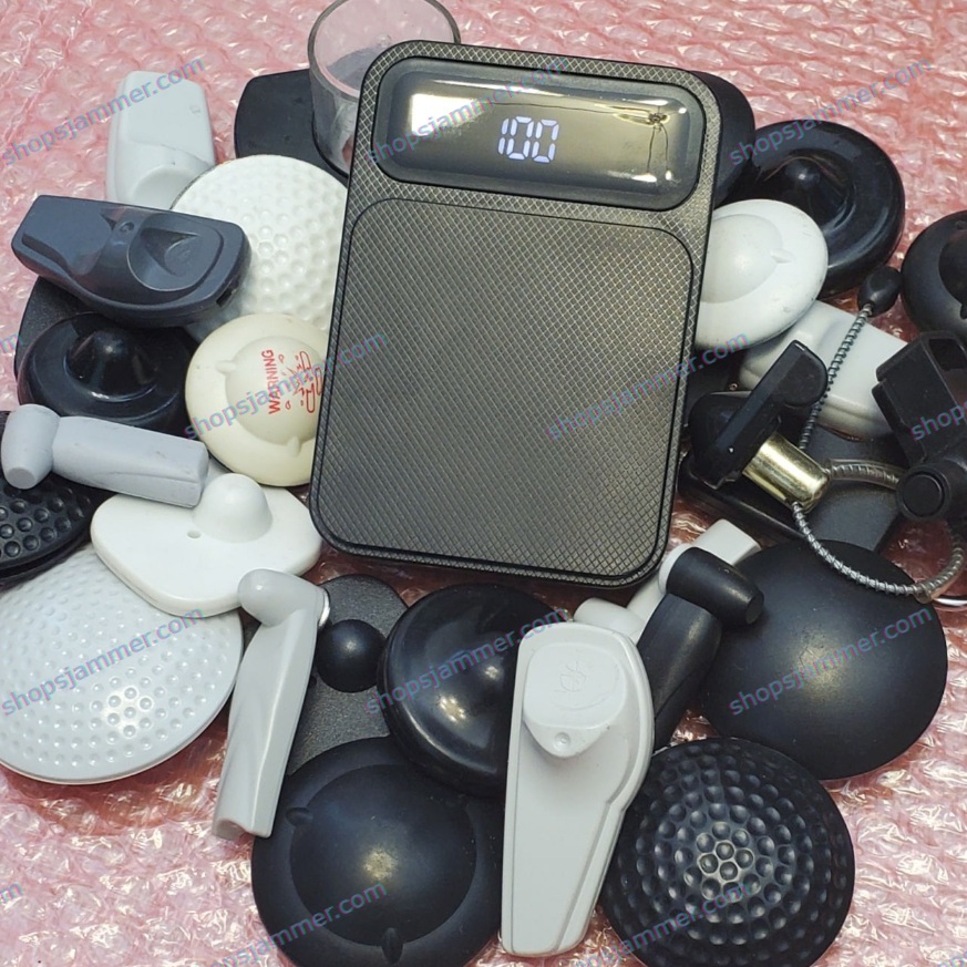 Powerbank style on a table with AM and RF service accessories.